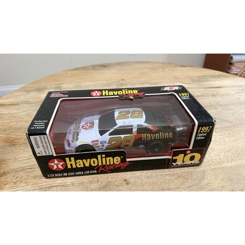 Ernie Irvan #28 Texaco Havoline Racing Champions 1/24 Scale 1997 Limited Edition